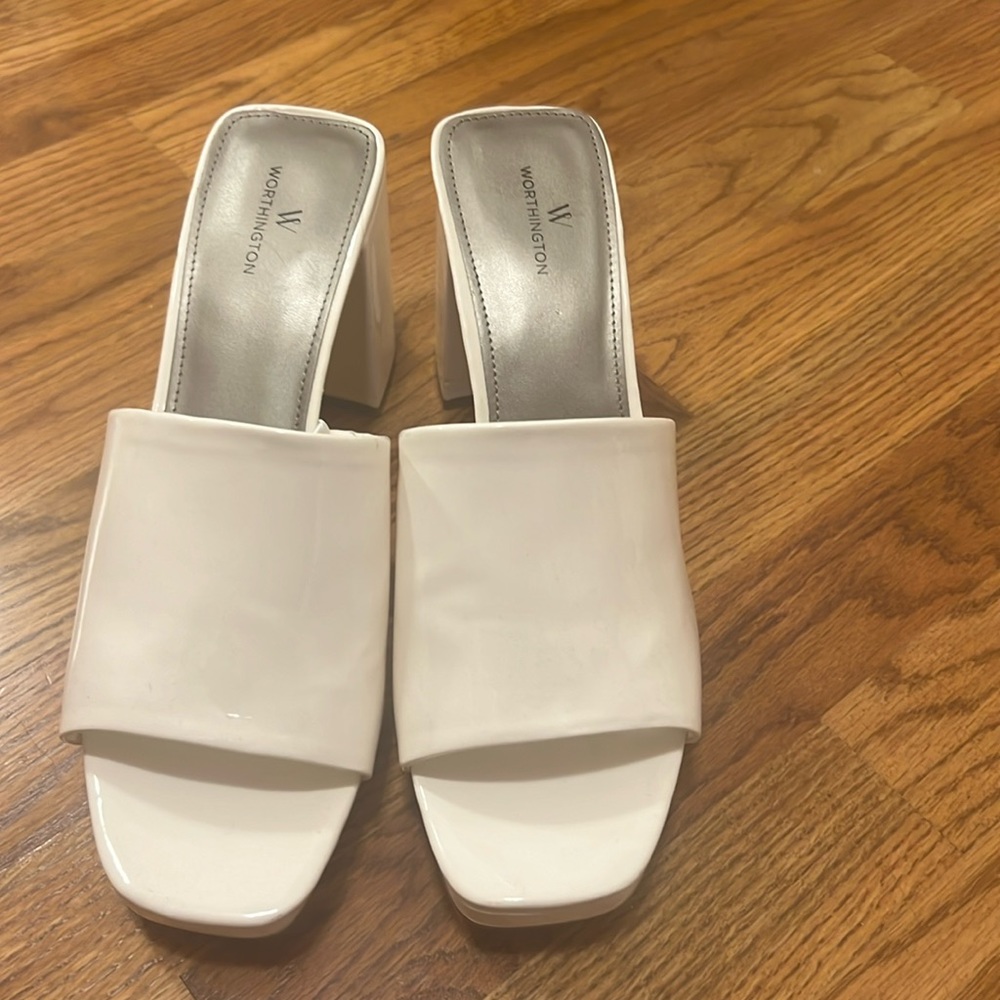 Worthington platform mules